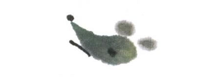 小老鼠兒童水墨畫法步驟03