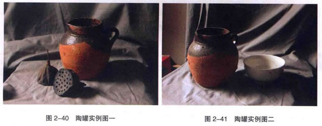 陶罐、瓷器類(lèi)復(fù)雜靜物組合素描畫(huà)法