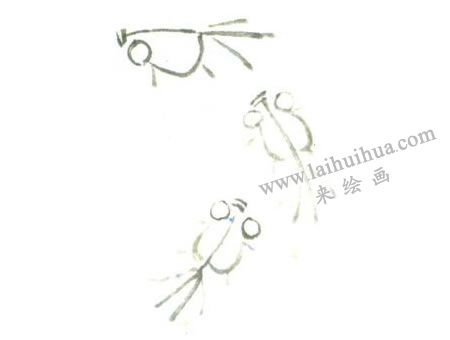 金魚(yú)兒童水墨畫(huà)法創(chuàng)作步驟02
