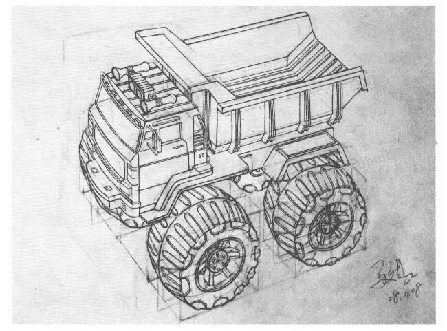 結(jié)構(gòu)素描人造物象的寫生與默寫作品