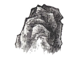 山水畫小斧劈皴技法解析