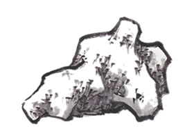 山水畫釘頭皴技法解析