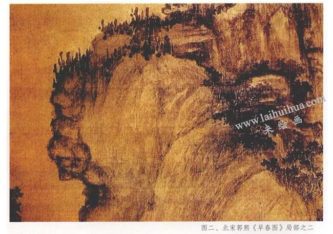 《早春圖》中上局部
