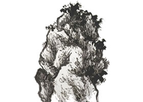 山水畫解索皴技法解析