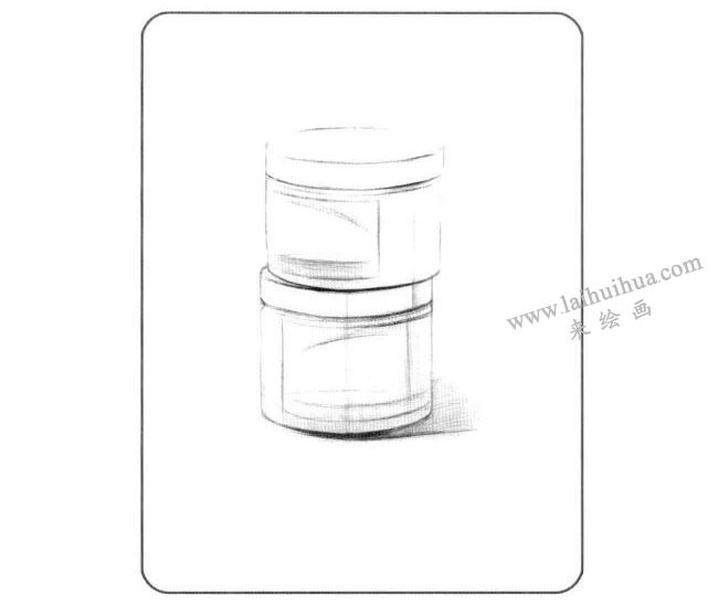 兩盒廣告色兒童創(chuàng)意素描畫法步驟01