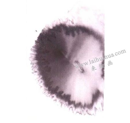水墨畫(huà)洗滌劑注水法