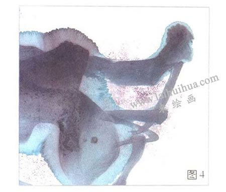 水墨畫(huà)洗滌劑水調(diào)色法