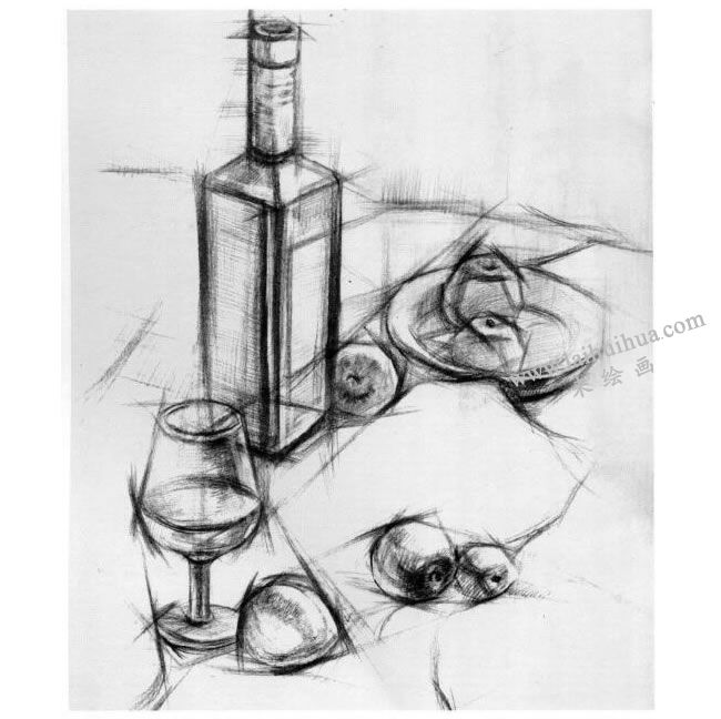 結(jié)構(gòu)素描的寫(xiě)生步驟03