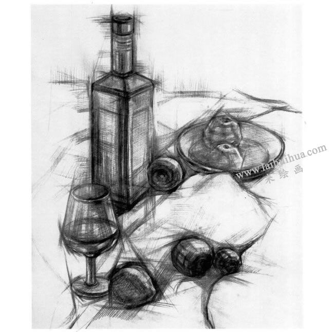 結(jié)構(gòu)素描的寫(xiě)生步驟04