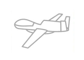 偵察機簡筆畫