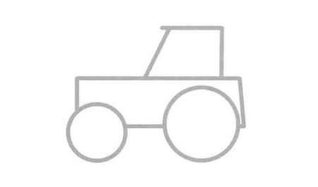 農(nóng)用車簡筆畫法步驟03