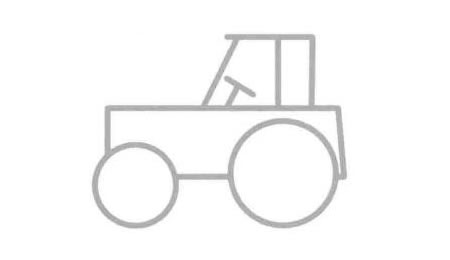 農(nóng)用車簡筆畫法步驟05
