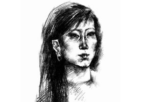 人物速寫(xiě)頭部寫(xiě)生的基本步驟