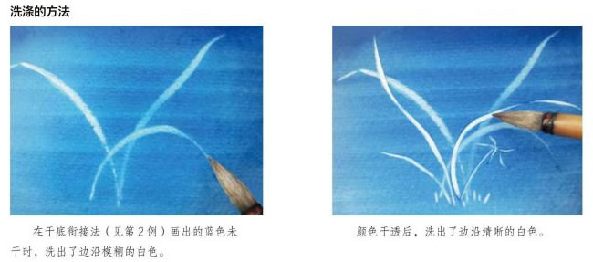 水彩畫洗滌的方法