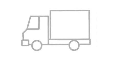 郵政車簡筆畫法步驟06