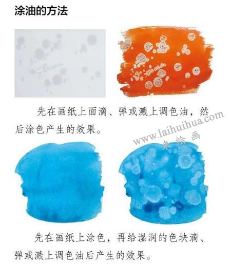 水彩畫涂油技法