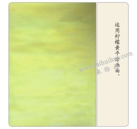 孔雀開屏水粉畫法步驟01