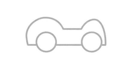 敞篷車簡(jiǎn)筆畫法步驟02