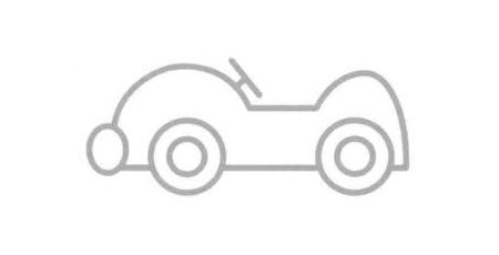 敞篷車簡(jiǎn)筆畫法步驟05