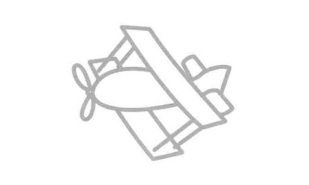 滑翔機簡筆畫法步驟05