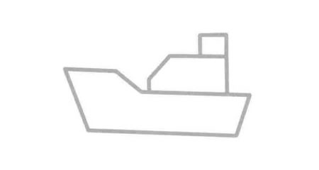 軍艦簡筆畫法步驟04