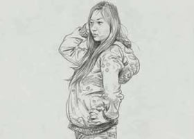 速寫如何畫好人物站姿？