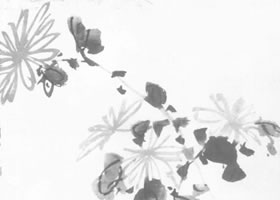 李方膺墨菊圖