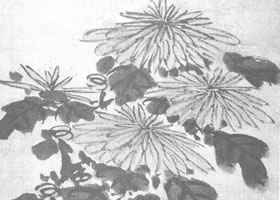 孫龍黃菊圖