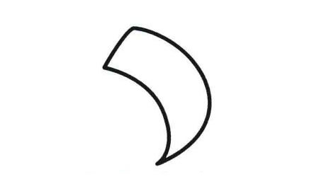 哨子簡(jiǎn)筆畫(huà)法步驟02