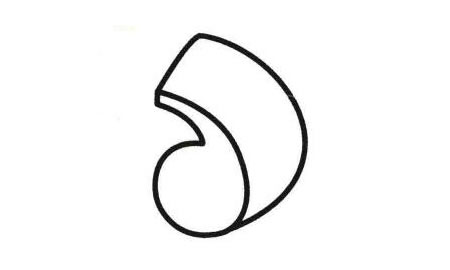 哨子簡(jiǎn)筆畫(huà)法步驟04