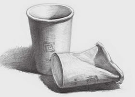 素描紙杯（三）