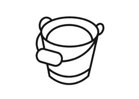 水桶簡筆畫
