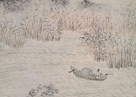 趙左《山水圖》軸賞析