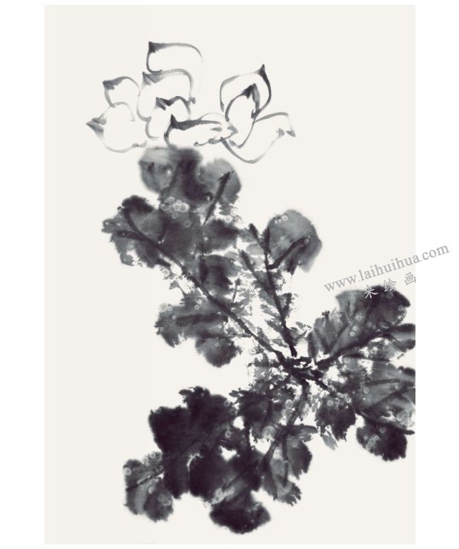郭書仁《清水出芙蓉》畫法步驟03