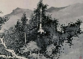 藍(lán)瑛《寒江漁艇圖》卷賞析