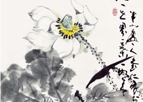 郭書仁《一花一世界》畫法