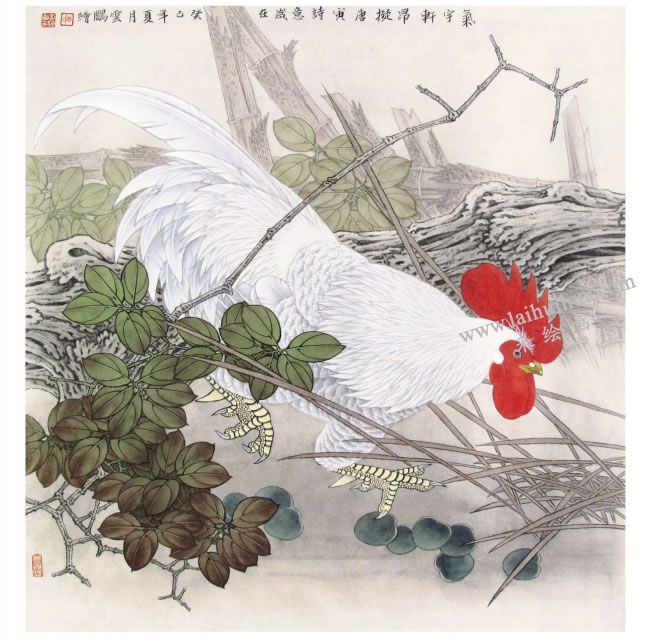 田云鵬《氣宇軒昂》畫法步驟09