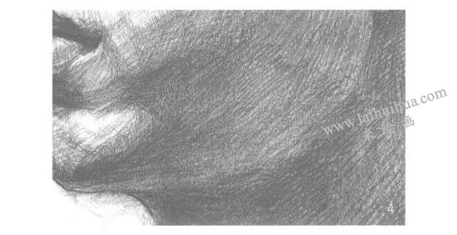 人物下頜的素描畫法步驟04