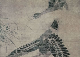 林良《蘆雁圖》軸賞析