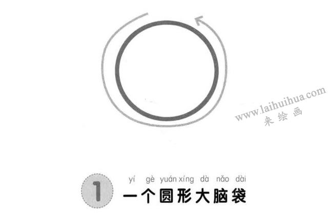 考拉兒童畫法步驟圖示01