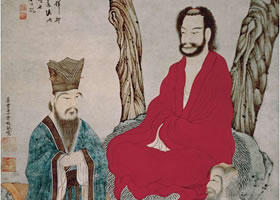 丁云鵬《三教圖》古畫(huà)賞析