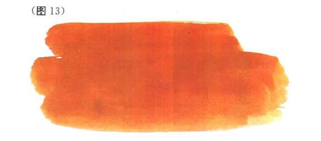 水粉畫(huà)刷筆法