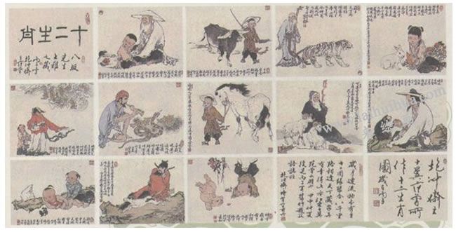 十二生肖圖