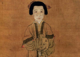 陳洪綬《樓月德像》欣賞