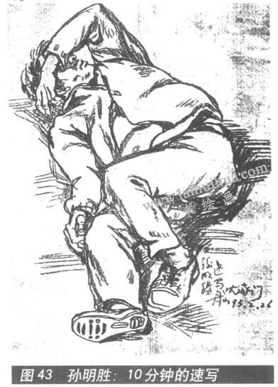10分鐘的速寫作品范例