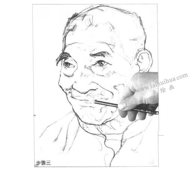 頭像速寫步驟圖示03