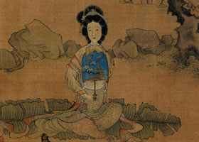 陳洪綬《何天章行樂(lè)圖》欣賞