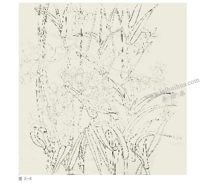 工筆畫提染