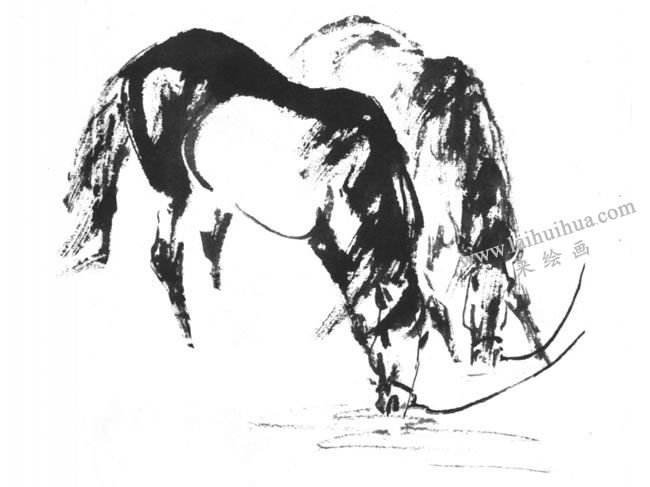 速寫(xiě)畫(huà)馬，從靜態(tài)到動(dòng)態(tài)