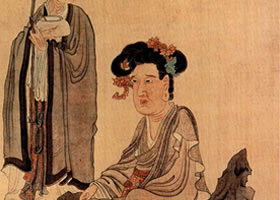 陳洪綬《觀音羅漢圖》欣賞